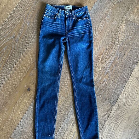 PAIGE Hoxton High Rise Ankle Skinny Jeans - Picture 7 of 10